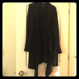 Apt. 9 Long black cardigan